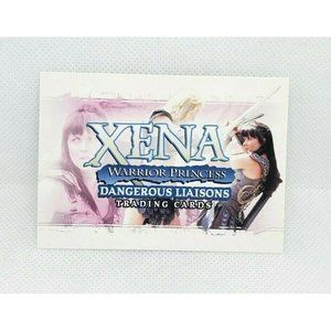 Vintage Xena Warrior Princess Dangerous Liaison Trading Card #1